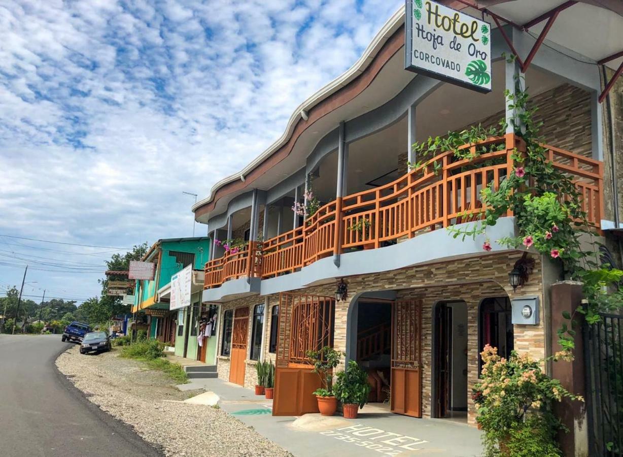 Hotel Hoja De Oro Corcovado Puerto Jimenez Bagian luar foto